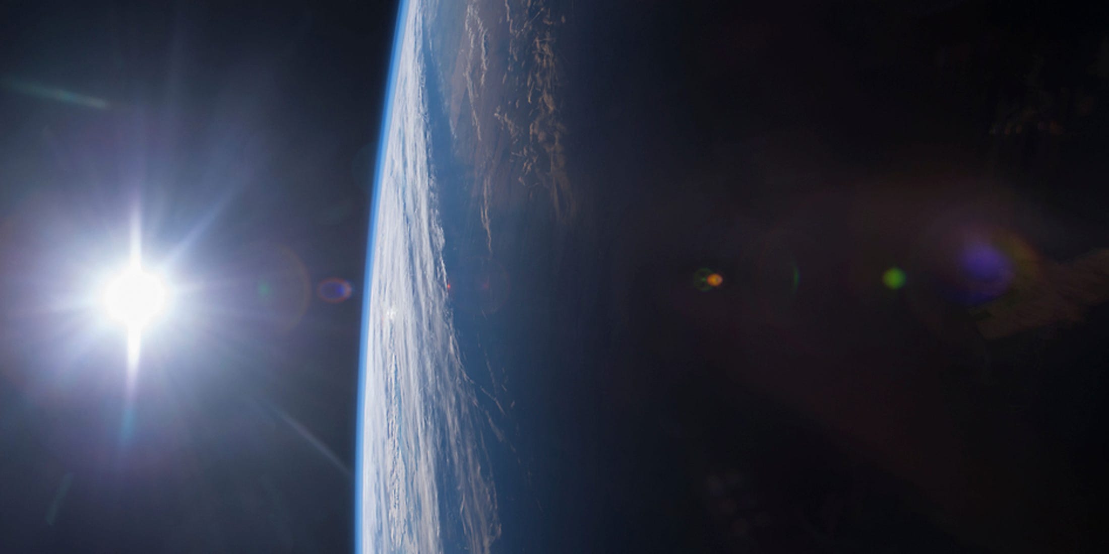 sun and earth