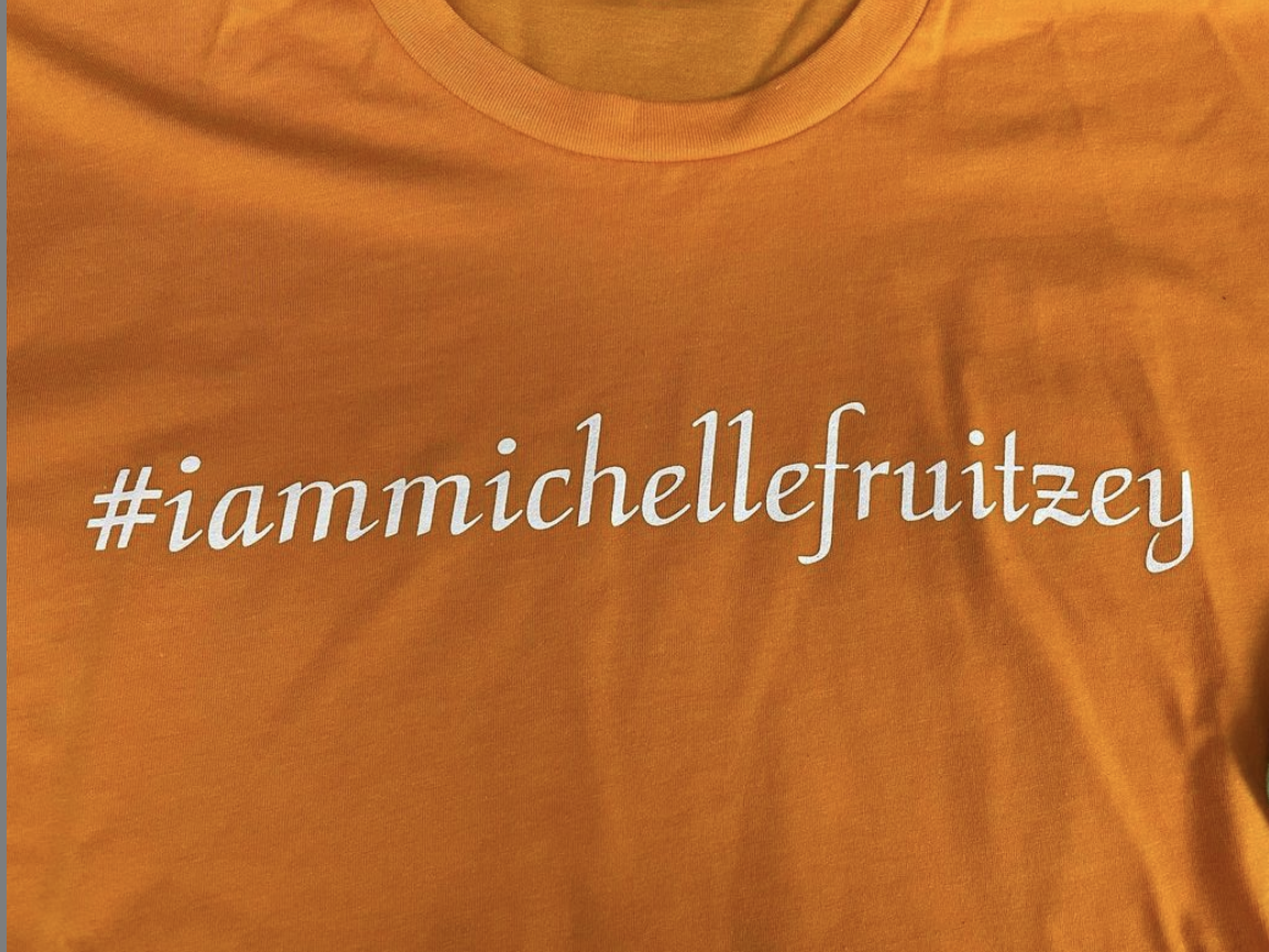 The #iammichellefruitzey T-shirt