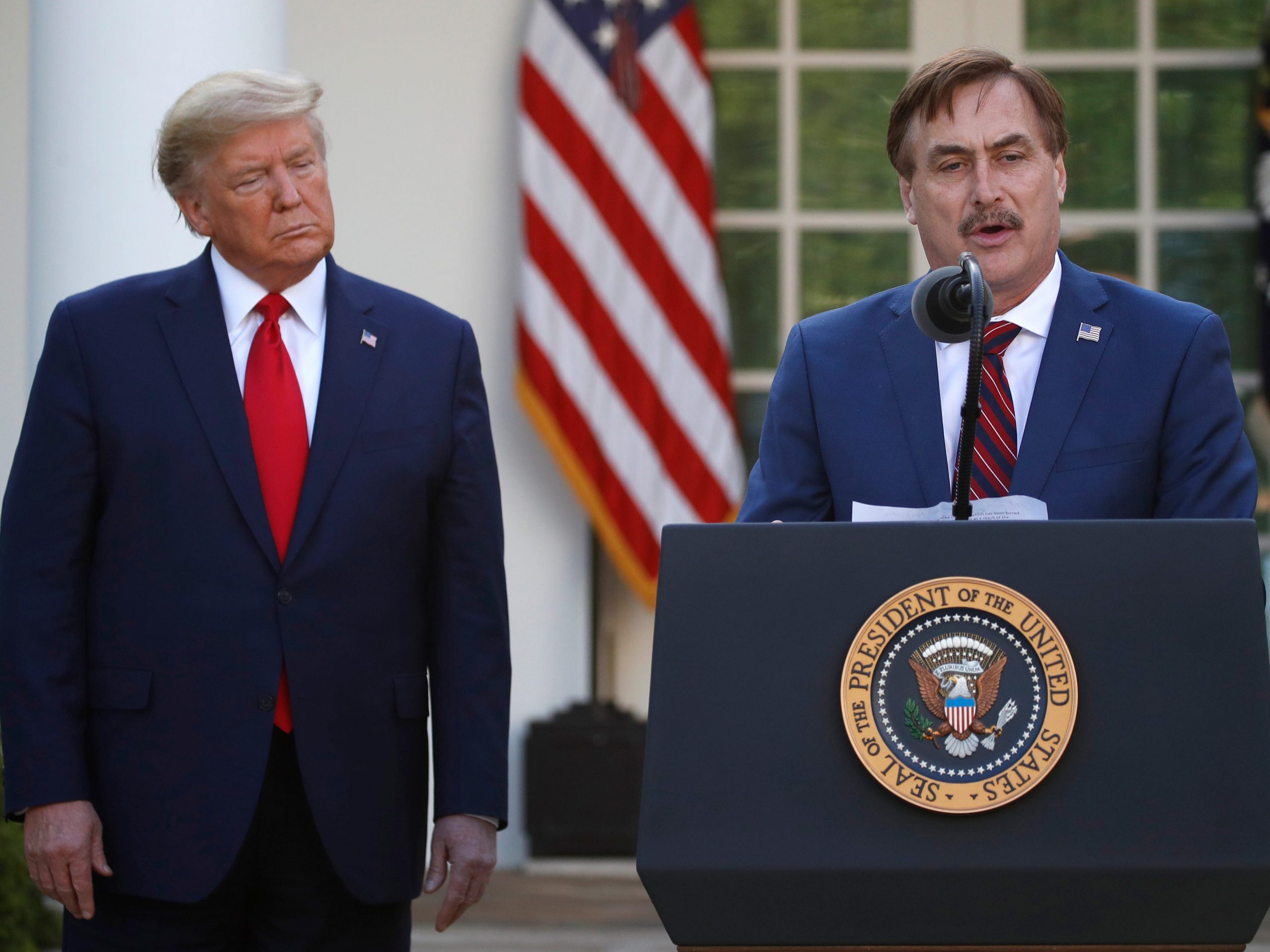 Mike Lindell Donald Trump