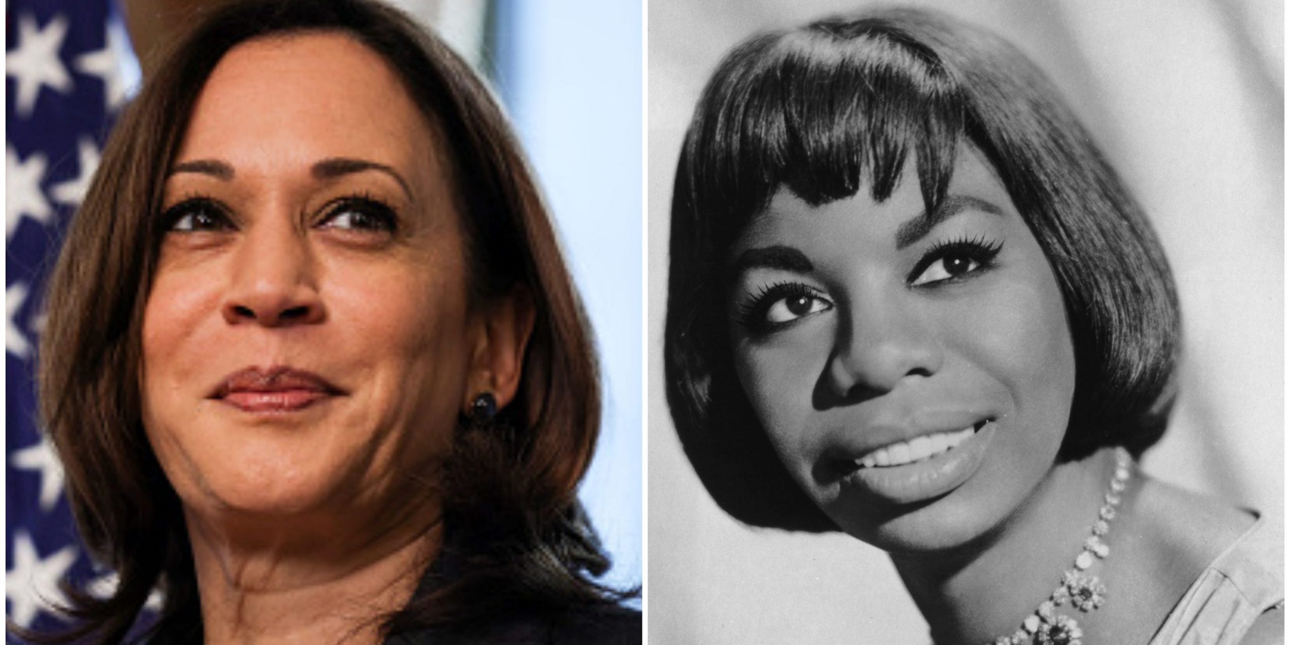 Vice President Kamala Harris and Nina Simone preview