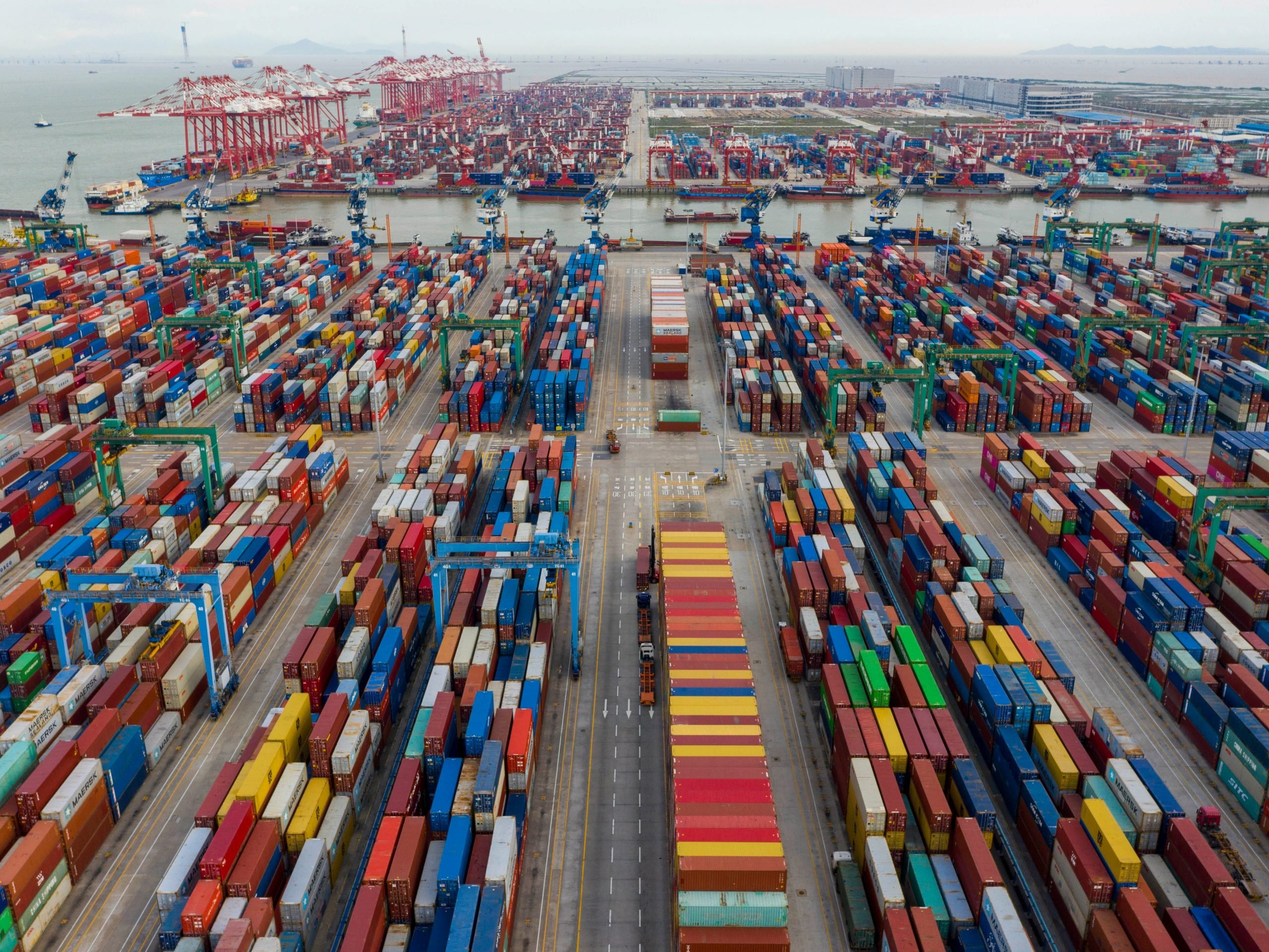 Containers in Guangzhou