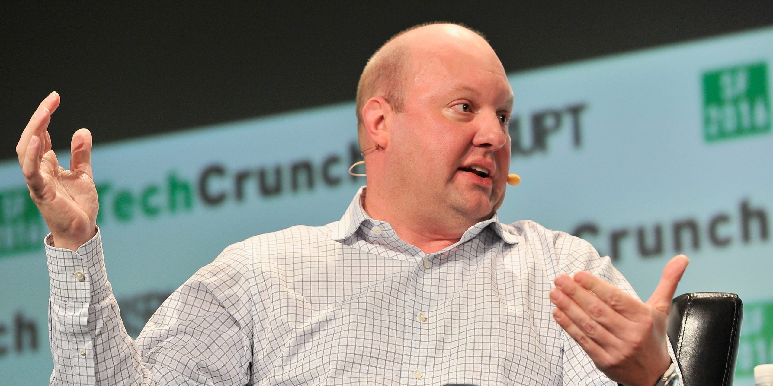 Marc Andreessen -  Entrepreneur Marc Andreessen speaks onstage during TechCrunch Disrupt SF 2016 at Pier 48 on September 13, 2016 in San Francisco, California.