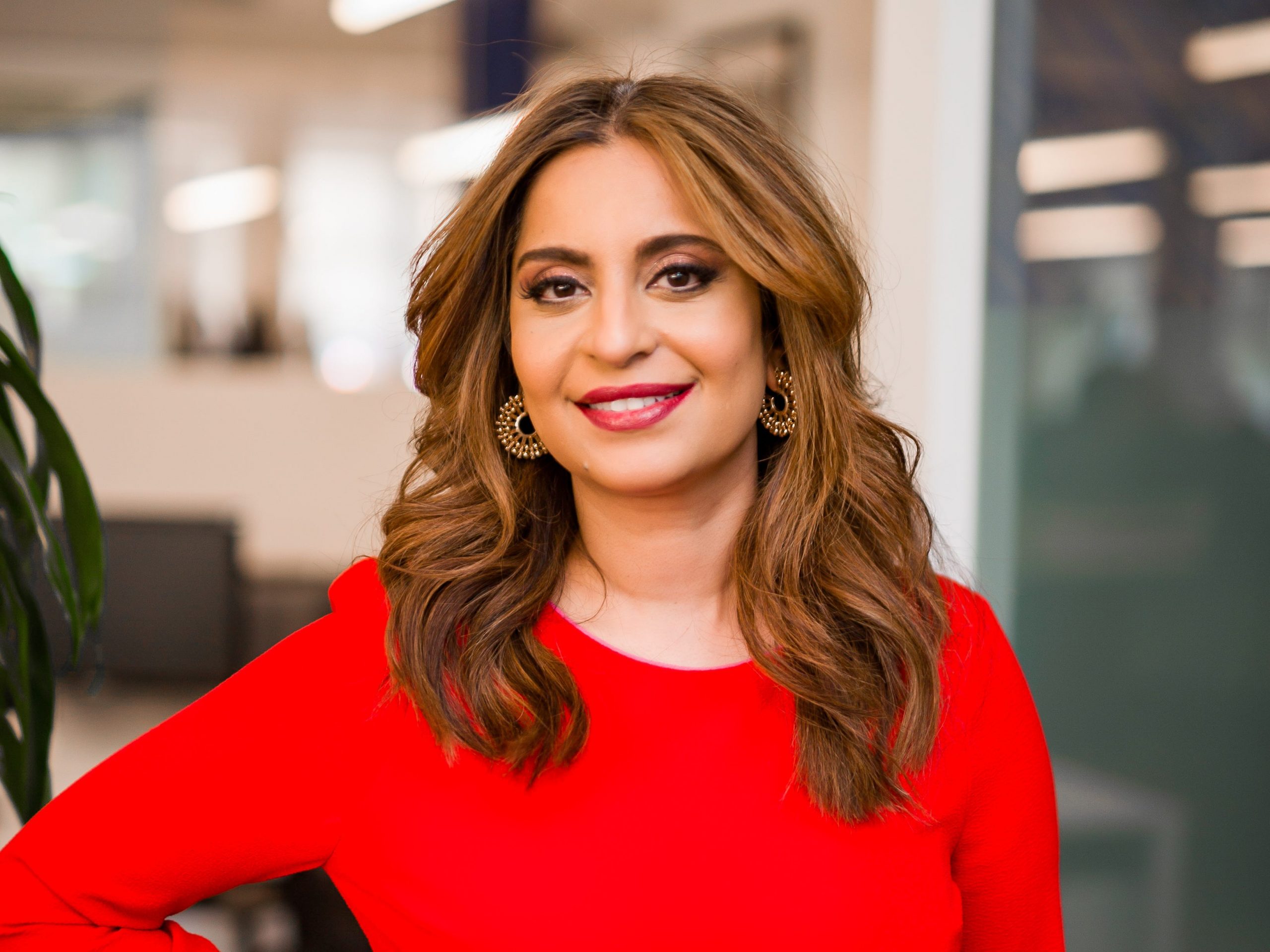 Headshot of Aditi Gokhale, Northwestern Mutual Chief Commercial Officer & President, Investment Products and Services, at the insurance giant's office.