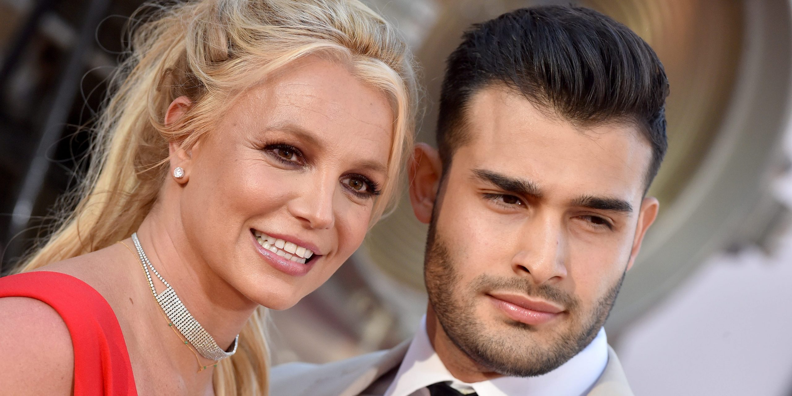 Britney Spears and Sam Sam Asghari