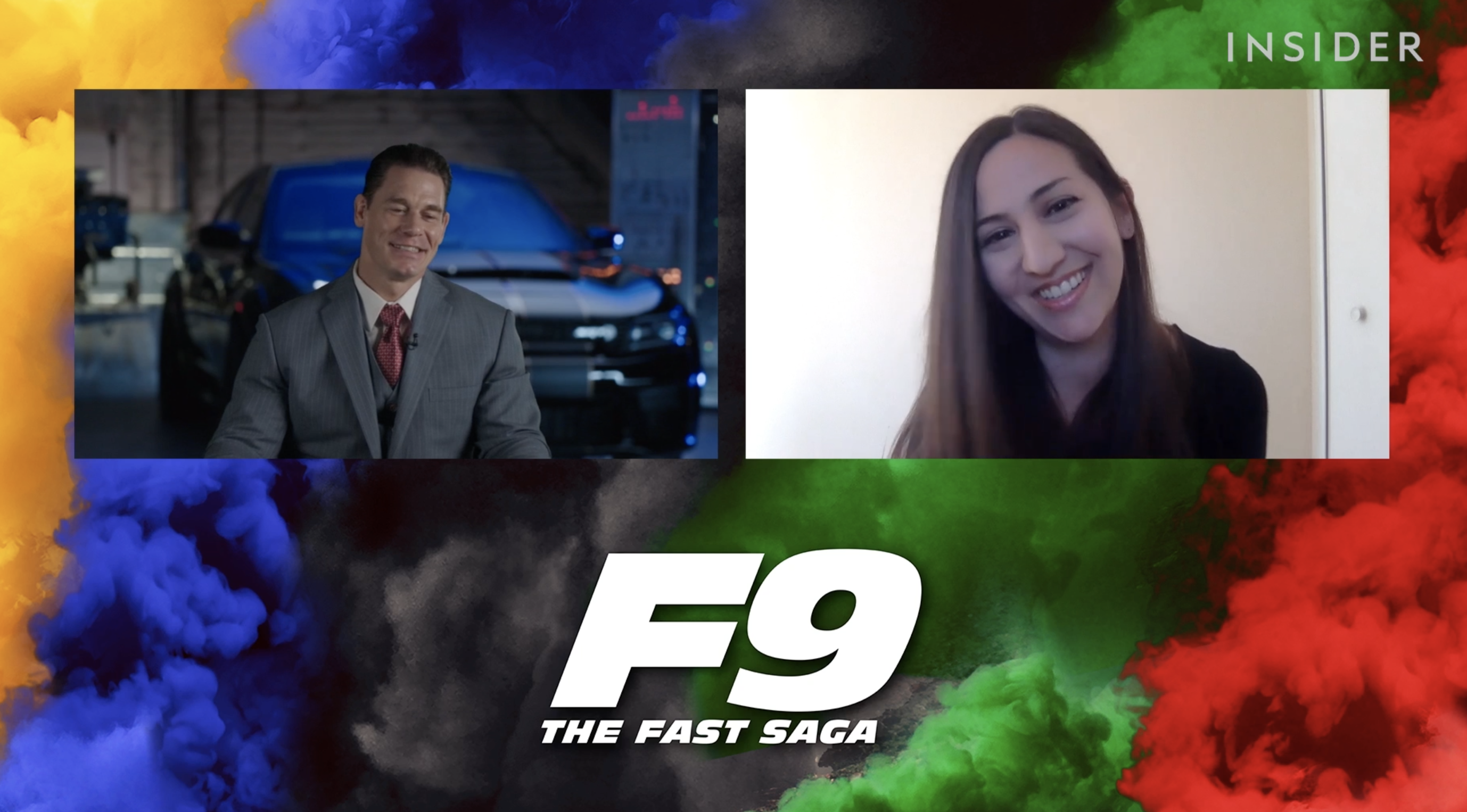 John Cena speaks with Insider's Kirsten Acuna about F9 Fast 9