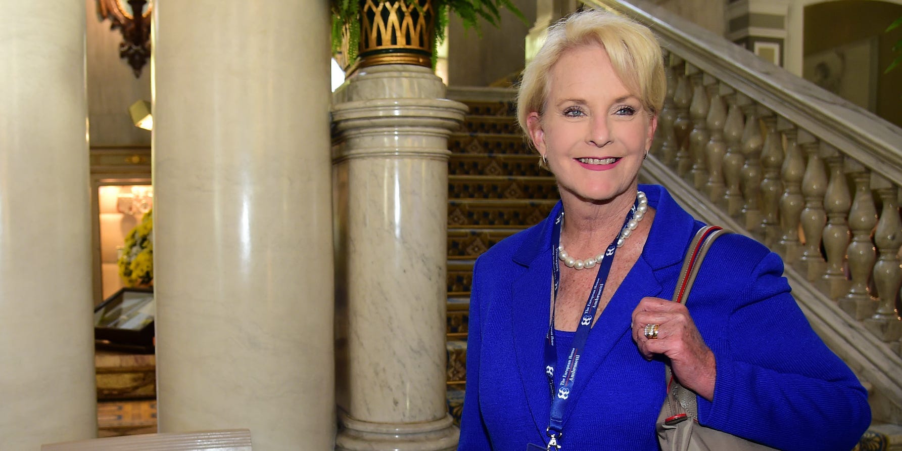 Cindy McCain attends the Ambrosetti International Economic Forum 2019 "Lo scenario dell'Economia e della Finanza" on September 7, 2019 in Cernobbio, Italy.