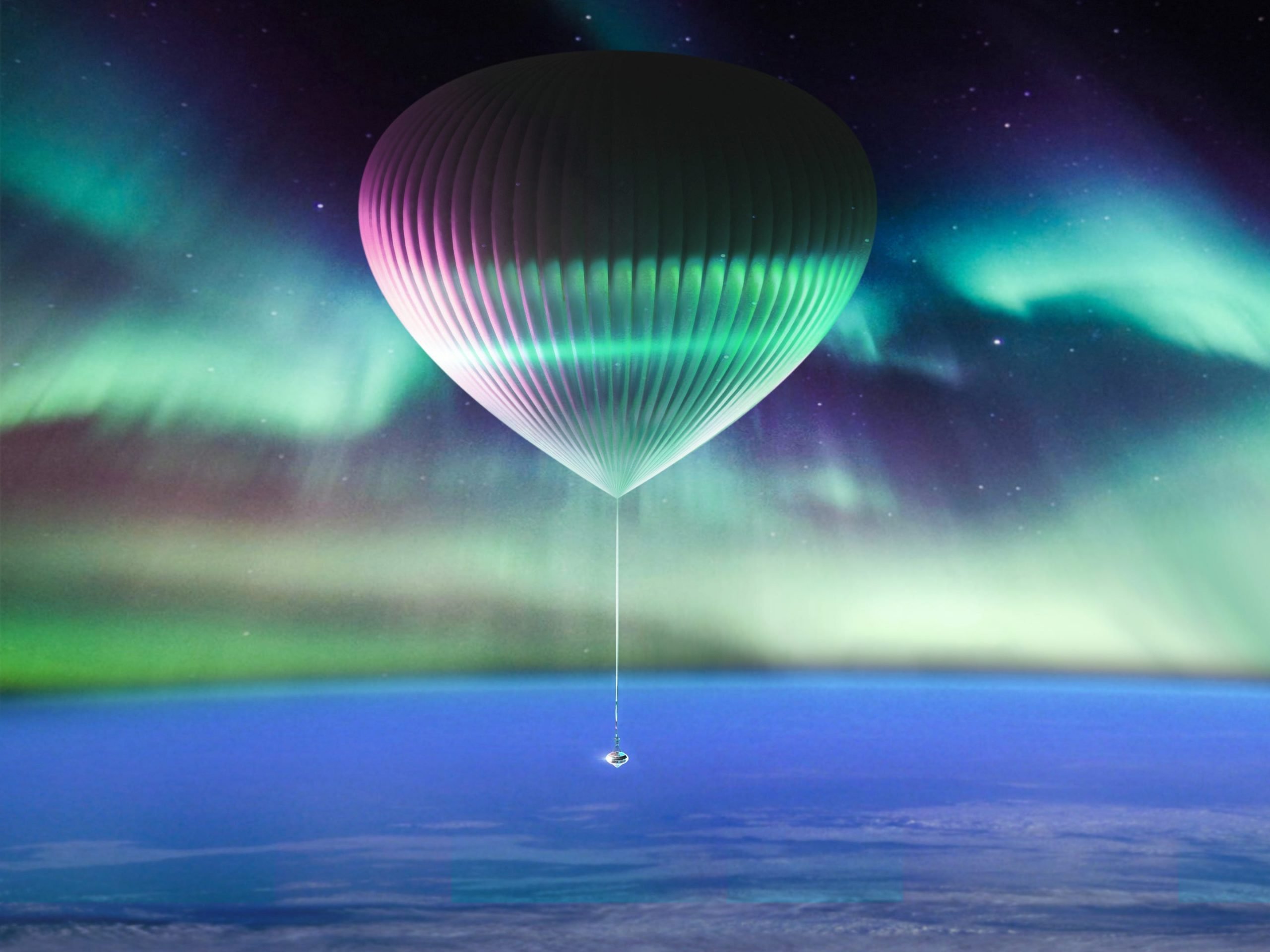 A Space Perspective balloon.