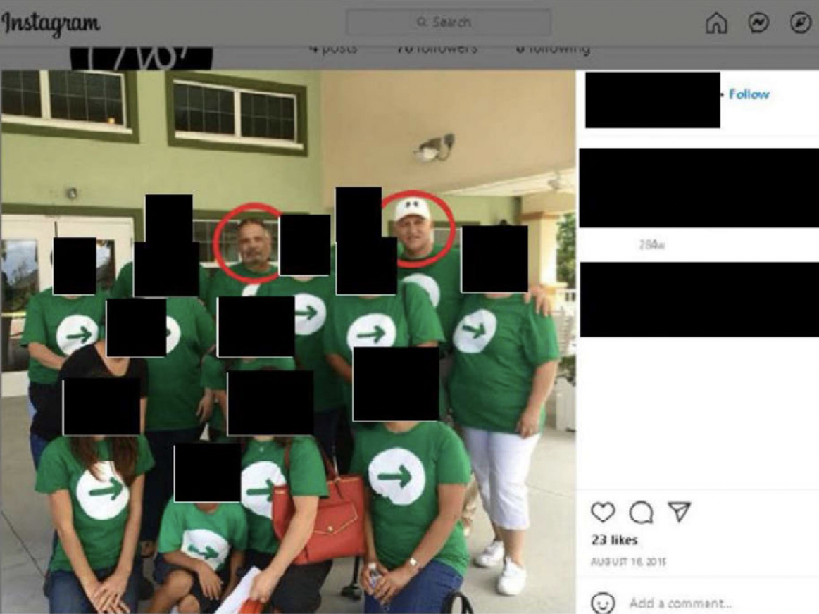 A photo from Global Outreach Ministries Church's Instagram showing multiple men posing.