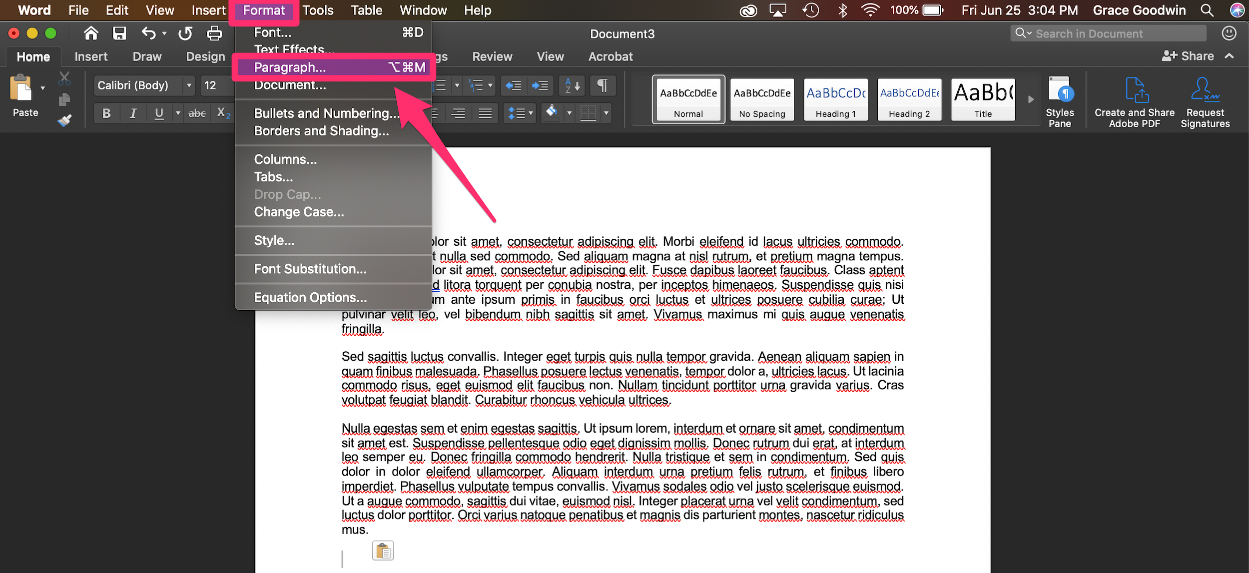 microsoft word for mac and pc