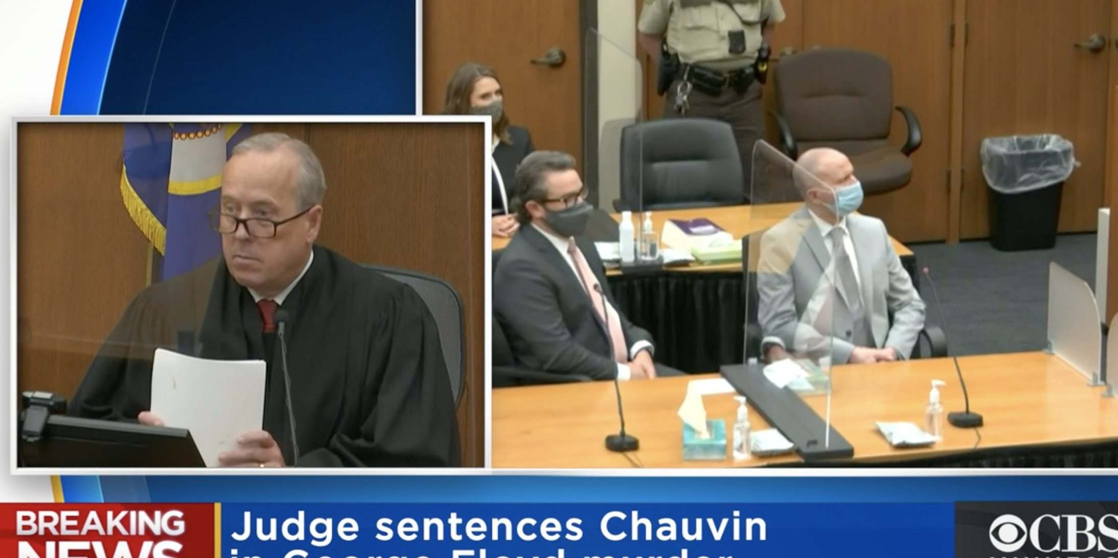 Derek Chauvin sentencing