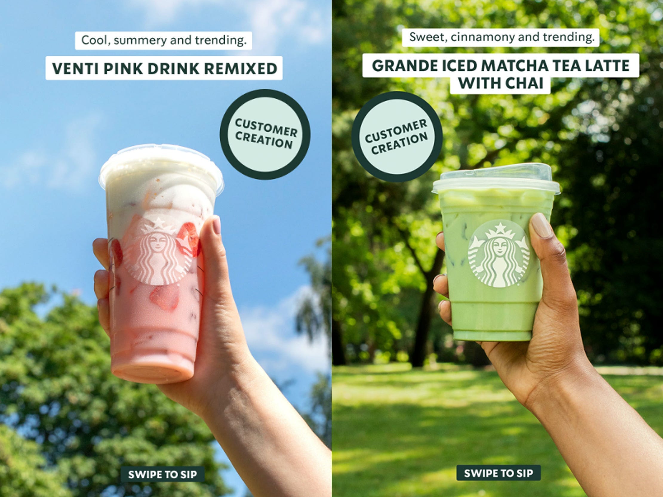 Starbucks is introducing the Pink drink remixed and Moon Drink