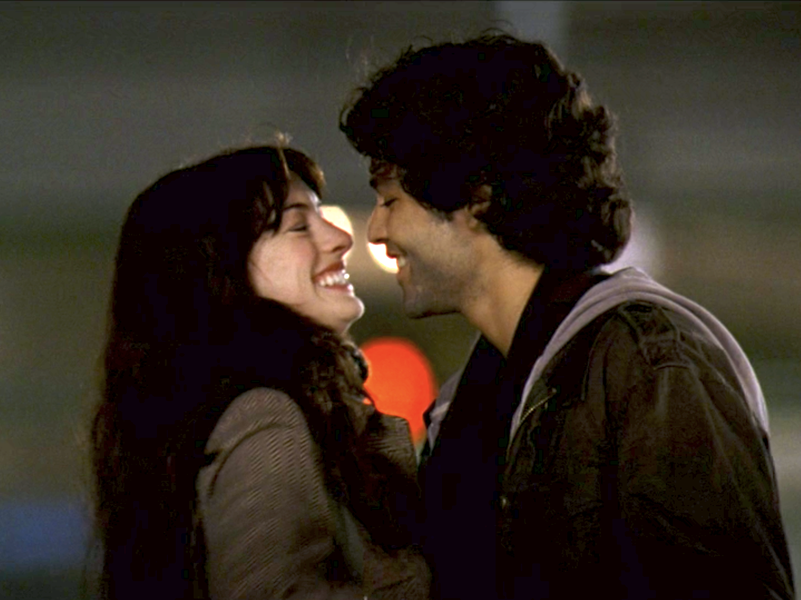 Anne Hathaway and Adrian Grenier in "The Devil Wears Prada."