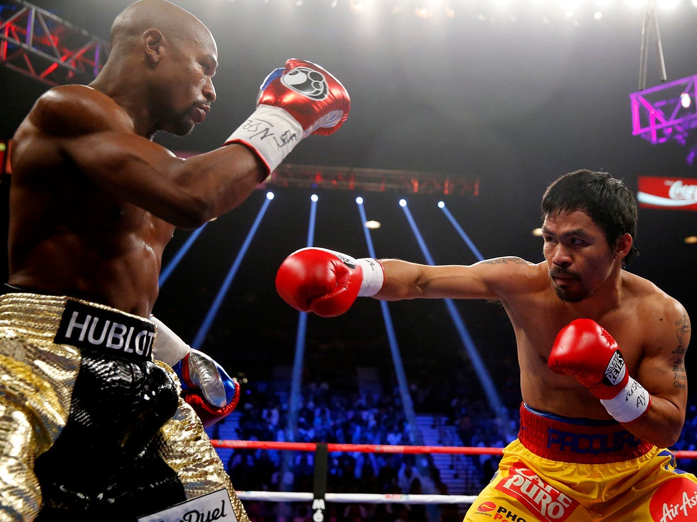 Floyd Mayweather and Manny Pacquiao