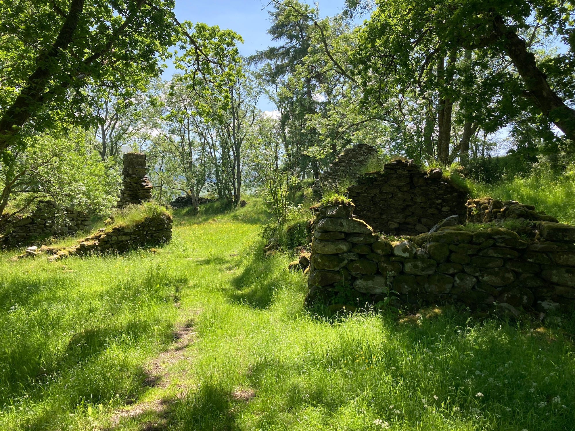 The ruins of The Old Village.