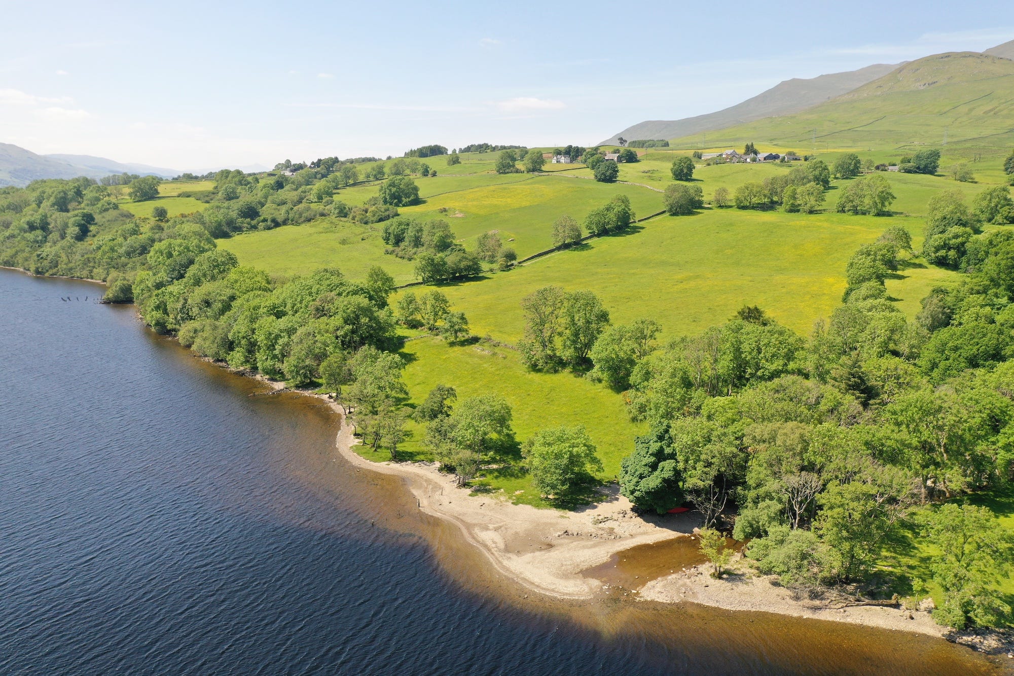 The Old Village is situated on Loch Tay.