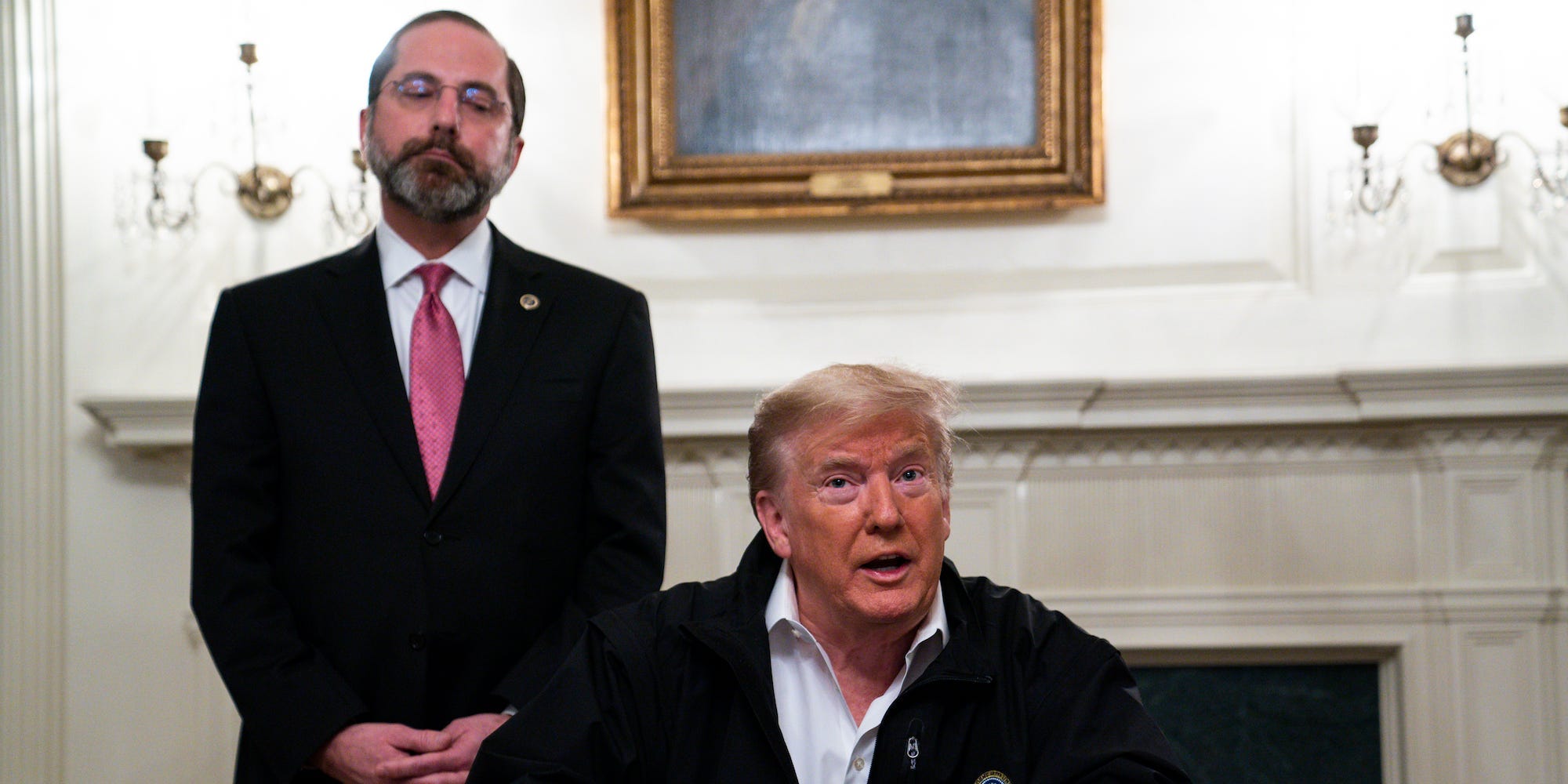 Azar, Trump