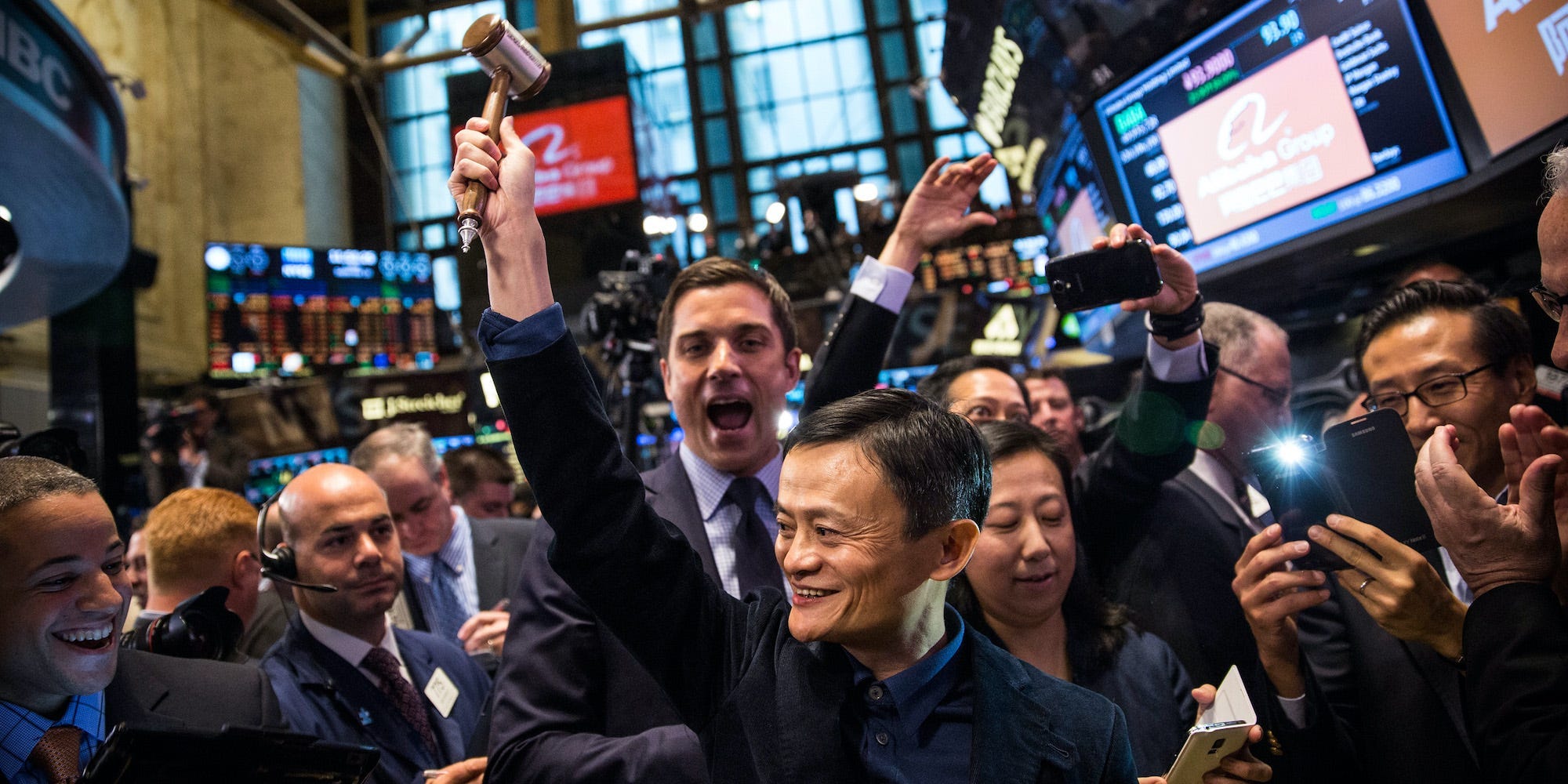 alibaba jack ma NYSE