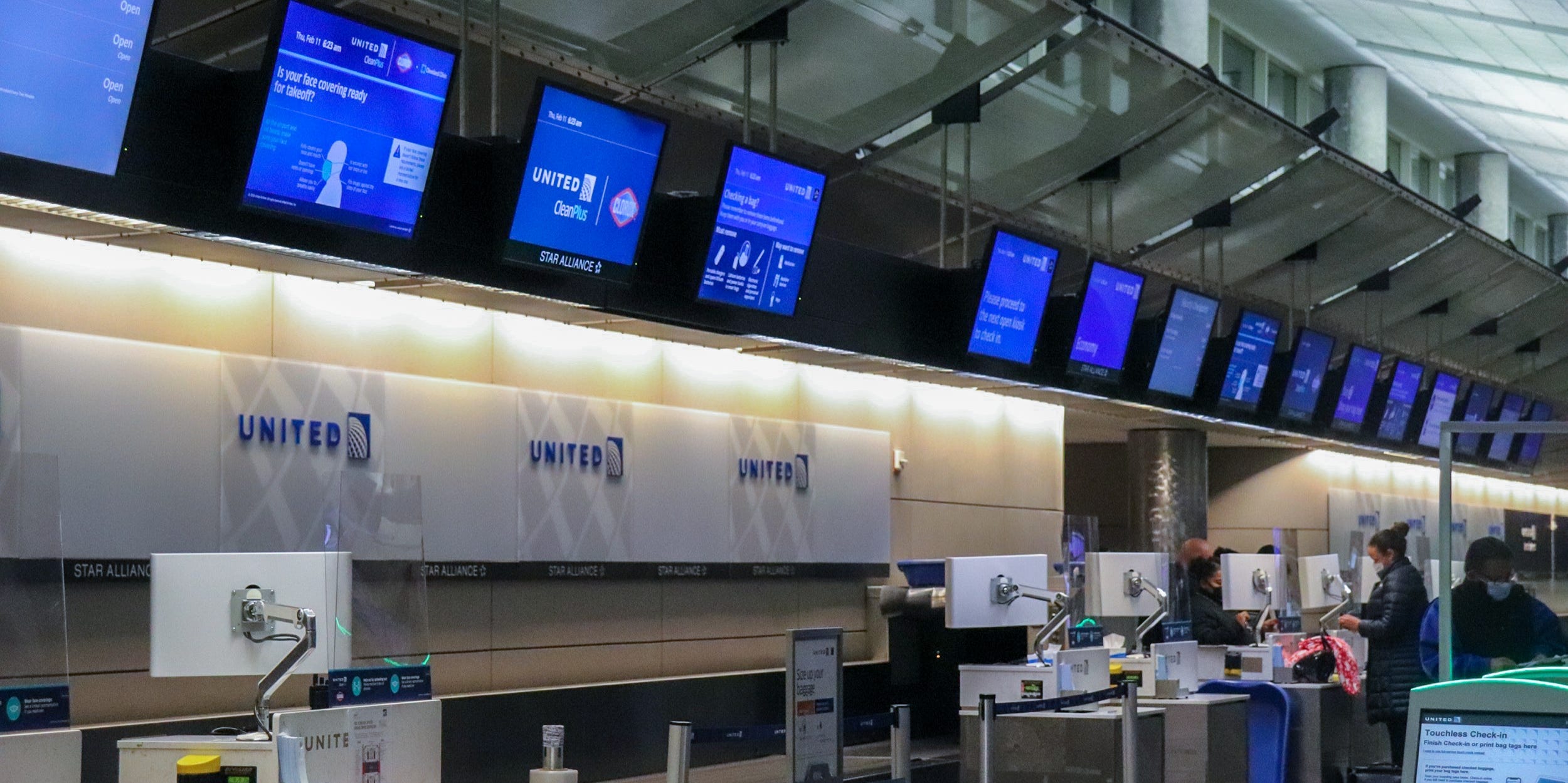 Flying United Airlines during pandemic