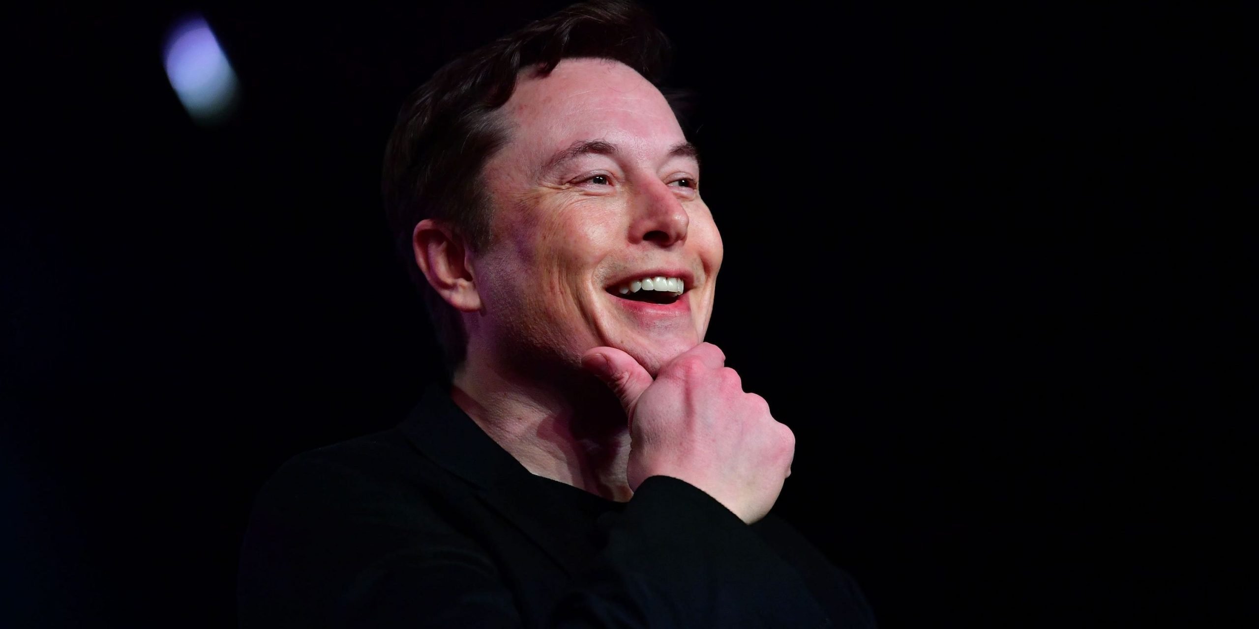 Tesla CEO Elon Musk speaks during the unveiling of the new Tesla Model Y in Hawthorne, California on March 14, 2019.