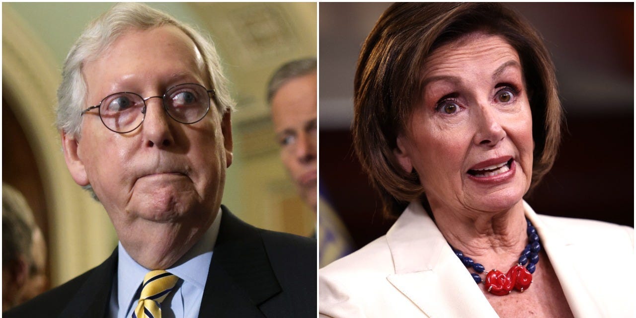 Nancy Pelosi Mitch McConnell