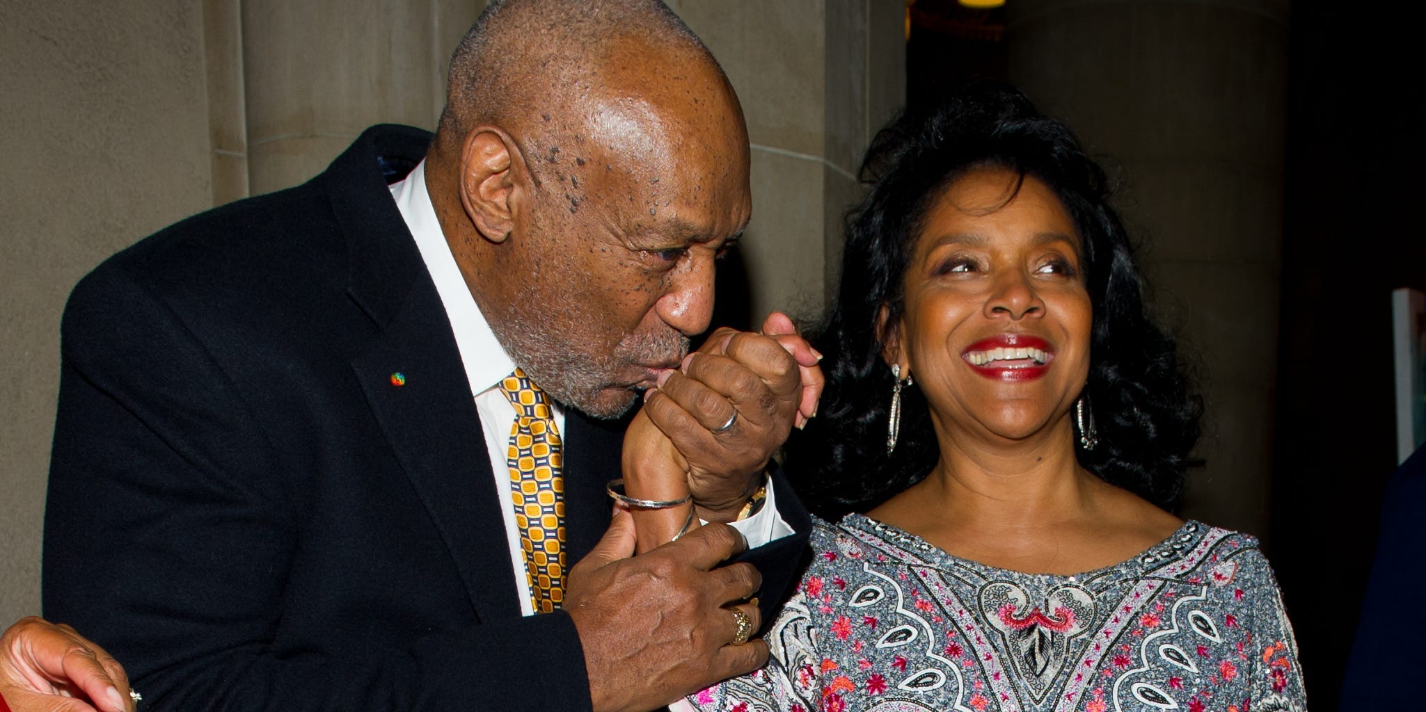 Comedian Bill Cosby (L) and actress Phylicia Rashad attend the 2nd annual Legacy to Promise Gala at The Riverside Theatre on September 26, 2011 in New York City.