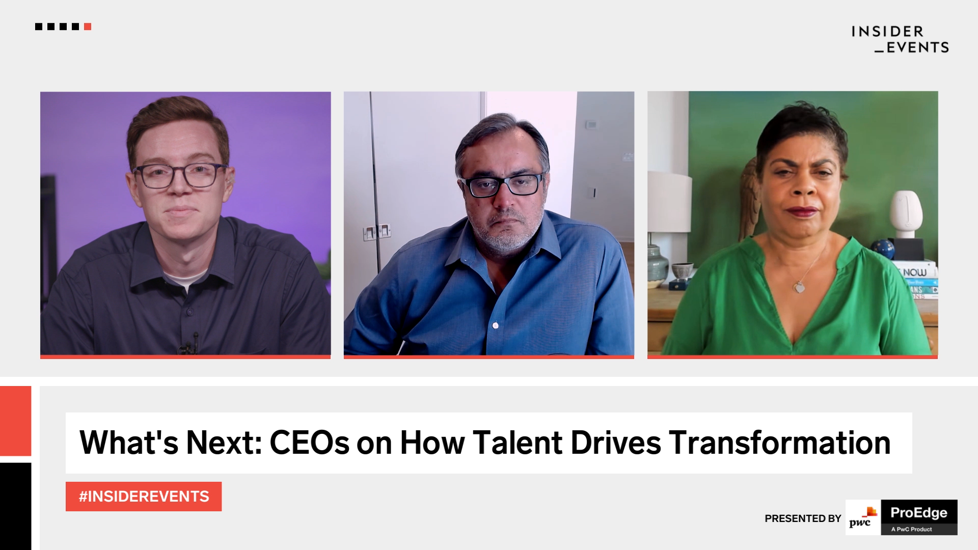 Panel photo from Future of Work, Insider Event, June 30, 2021