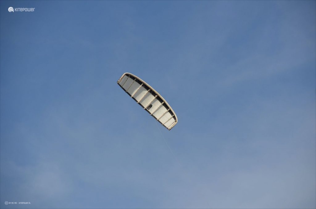 De vlieger van Kitepower in actie.