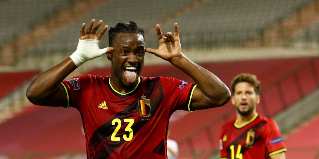 De Belgische spits Michy Batshuayi.