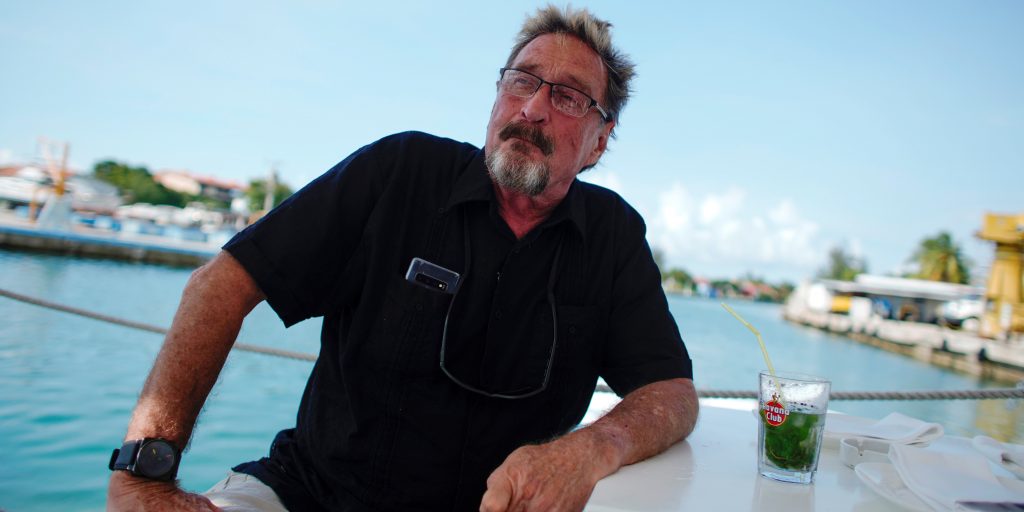 John McAfee.