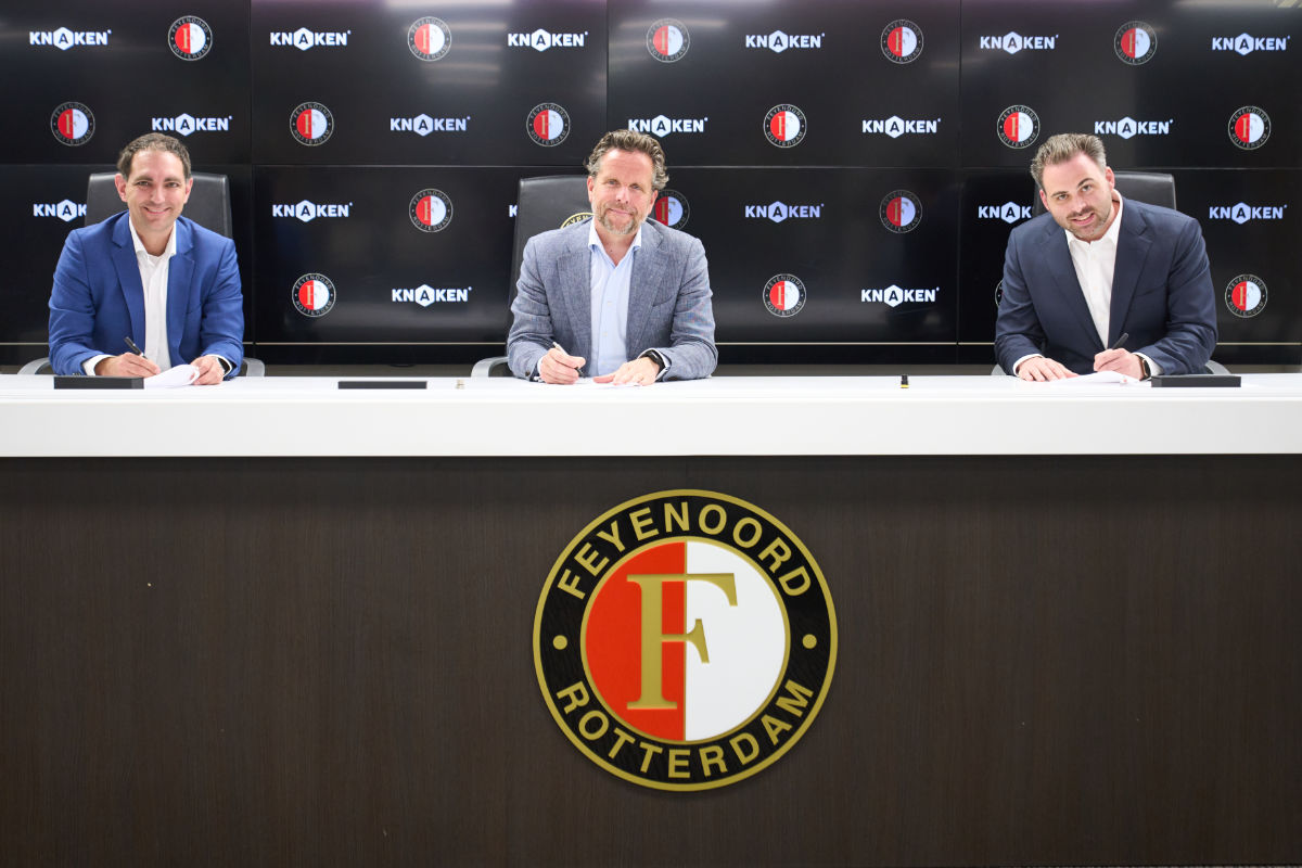 Feyenoord is ook partner van Knaken. Foto: Feyenoord