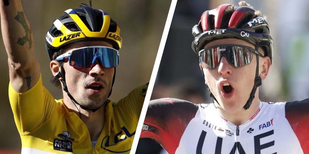 Primoz Roglic en Tadej Pogacar zijn de grote favorieten voor de Tour de France in 2021