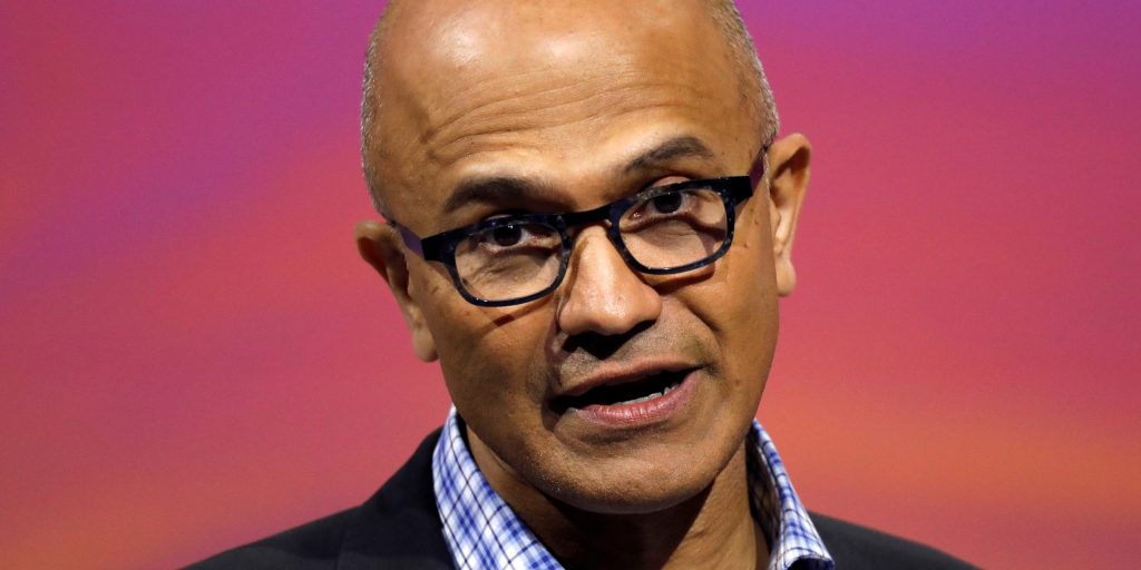 Microsoft-CEO Satya Nadella.