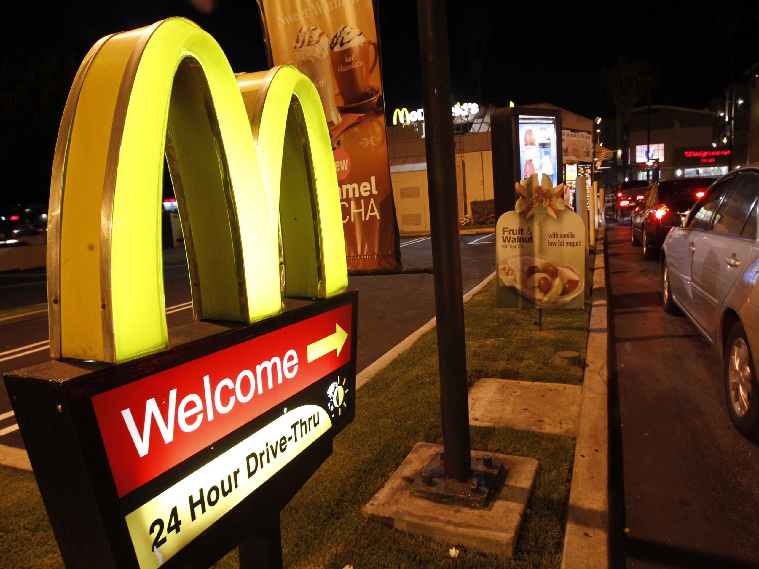 McDonald's drive thru