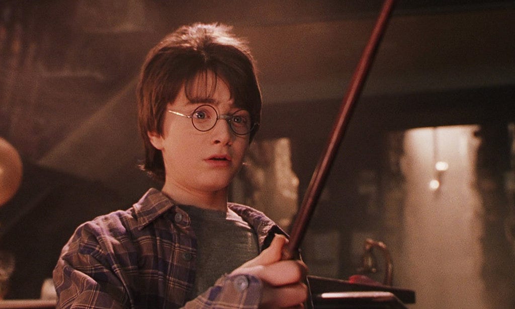 Harry Potter magic wand