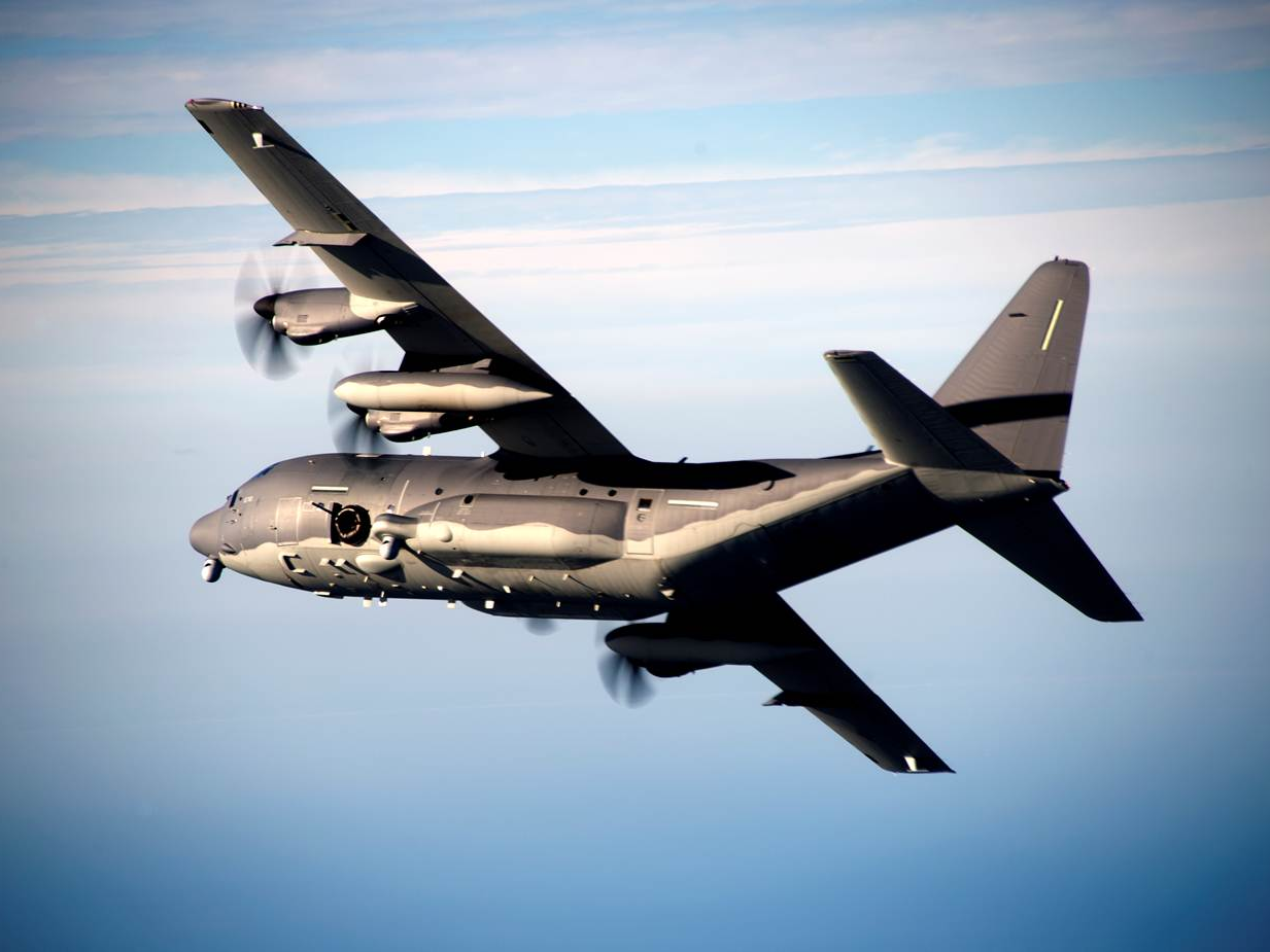 Air Force AC-130J Ghostrider gunship