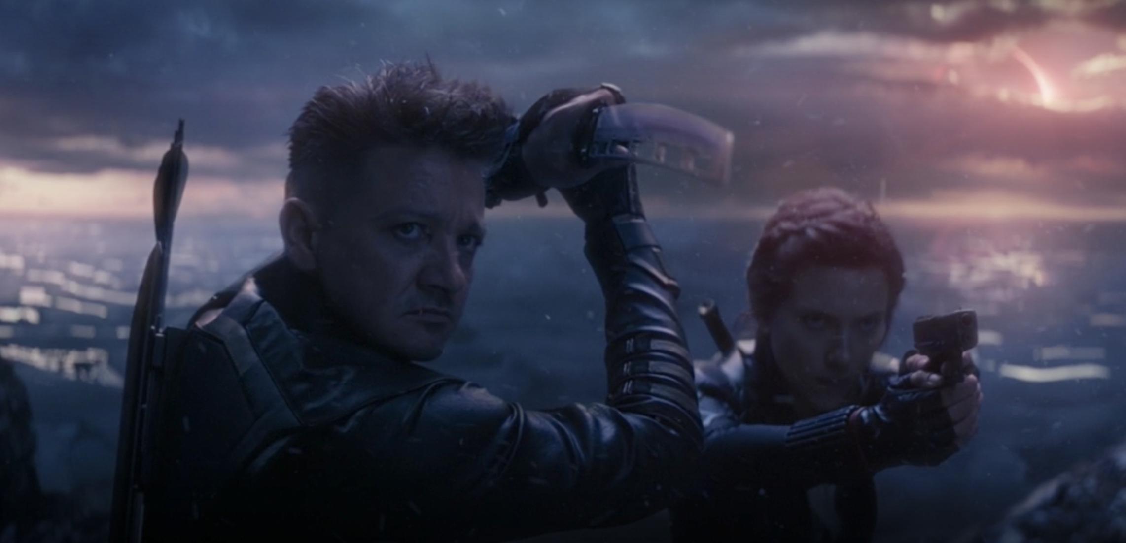 hawkeye black widow avengers endgame