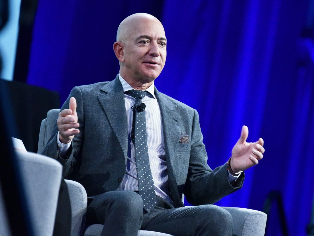 Amazon-oprichter Jeff Bezos.