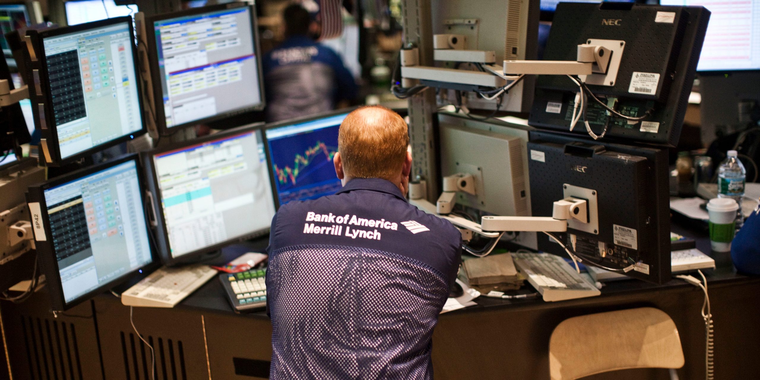 Bank of America trader NYSE