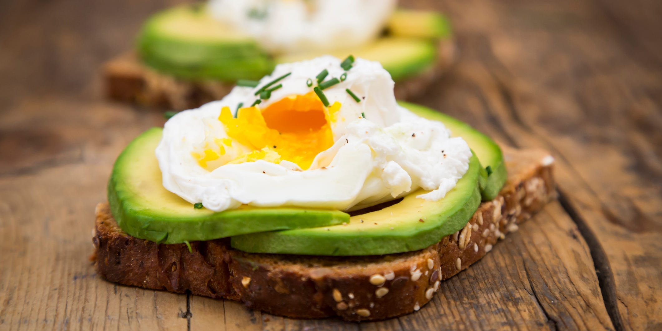 eggs avocado toast