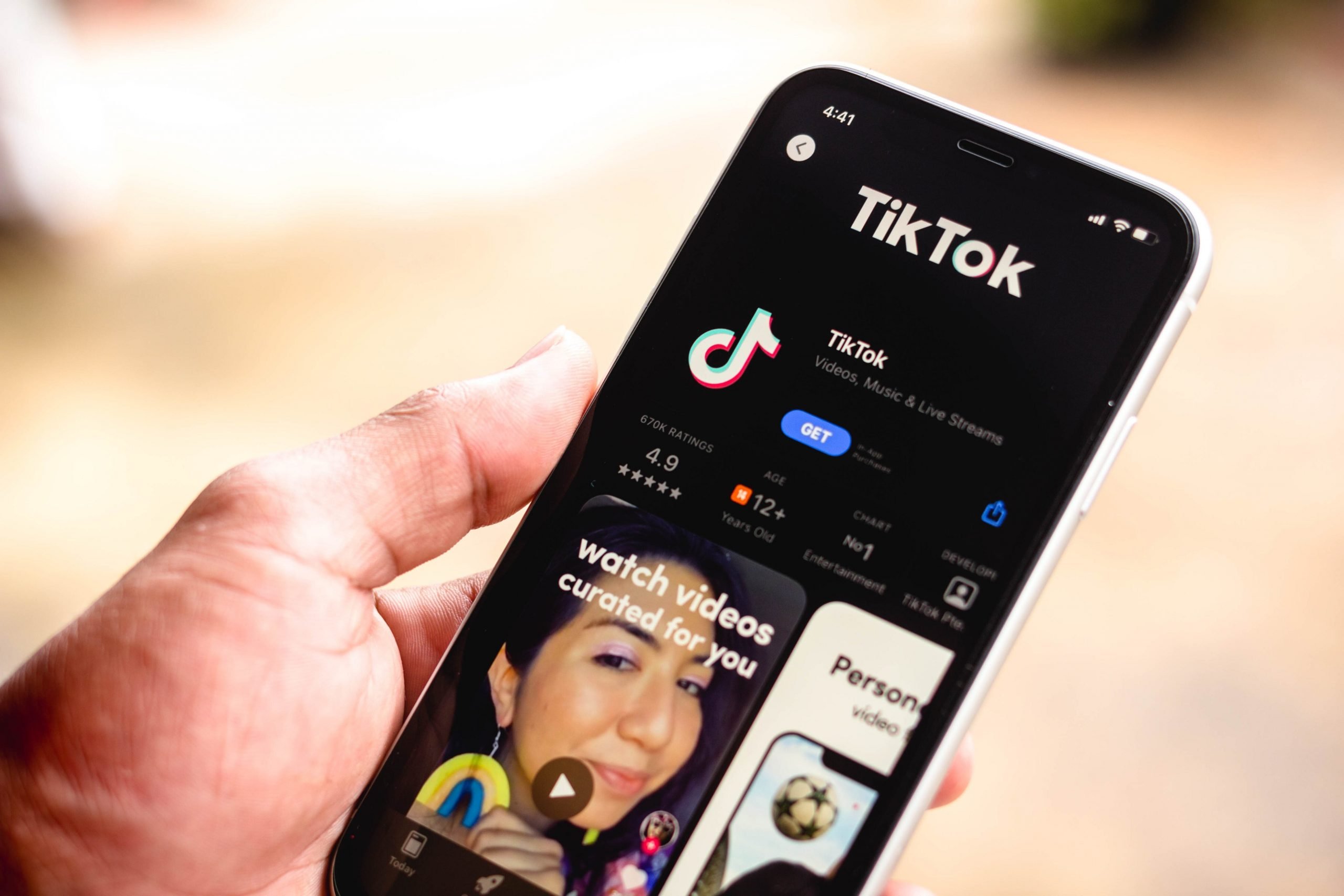 TikTok app