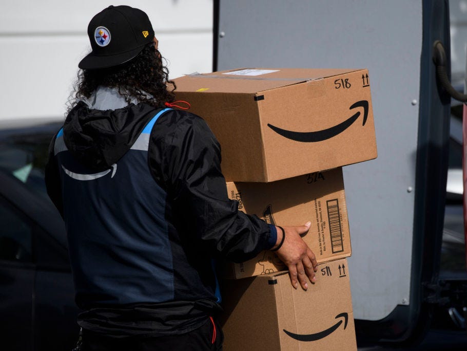 amazon delivery boxes