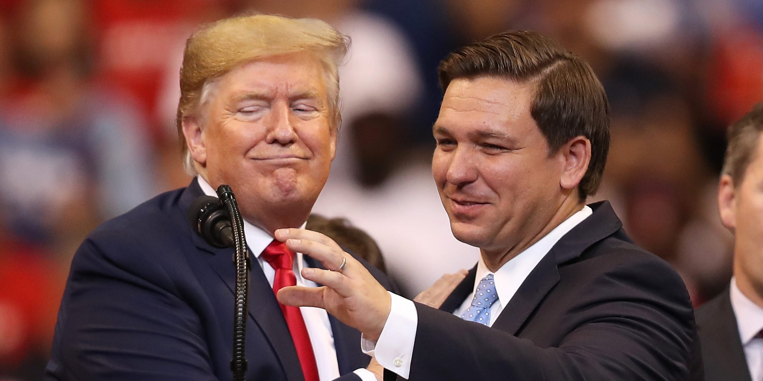 donald trump ron desantis