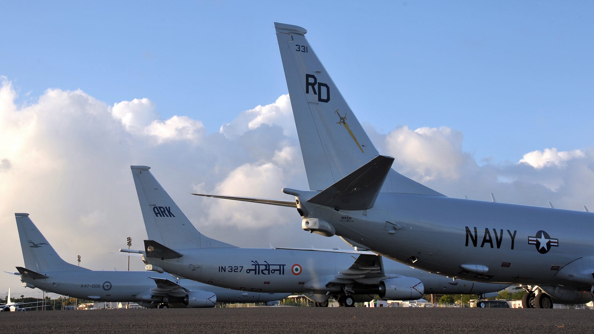 India Australia US Navy P-8