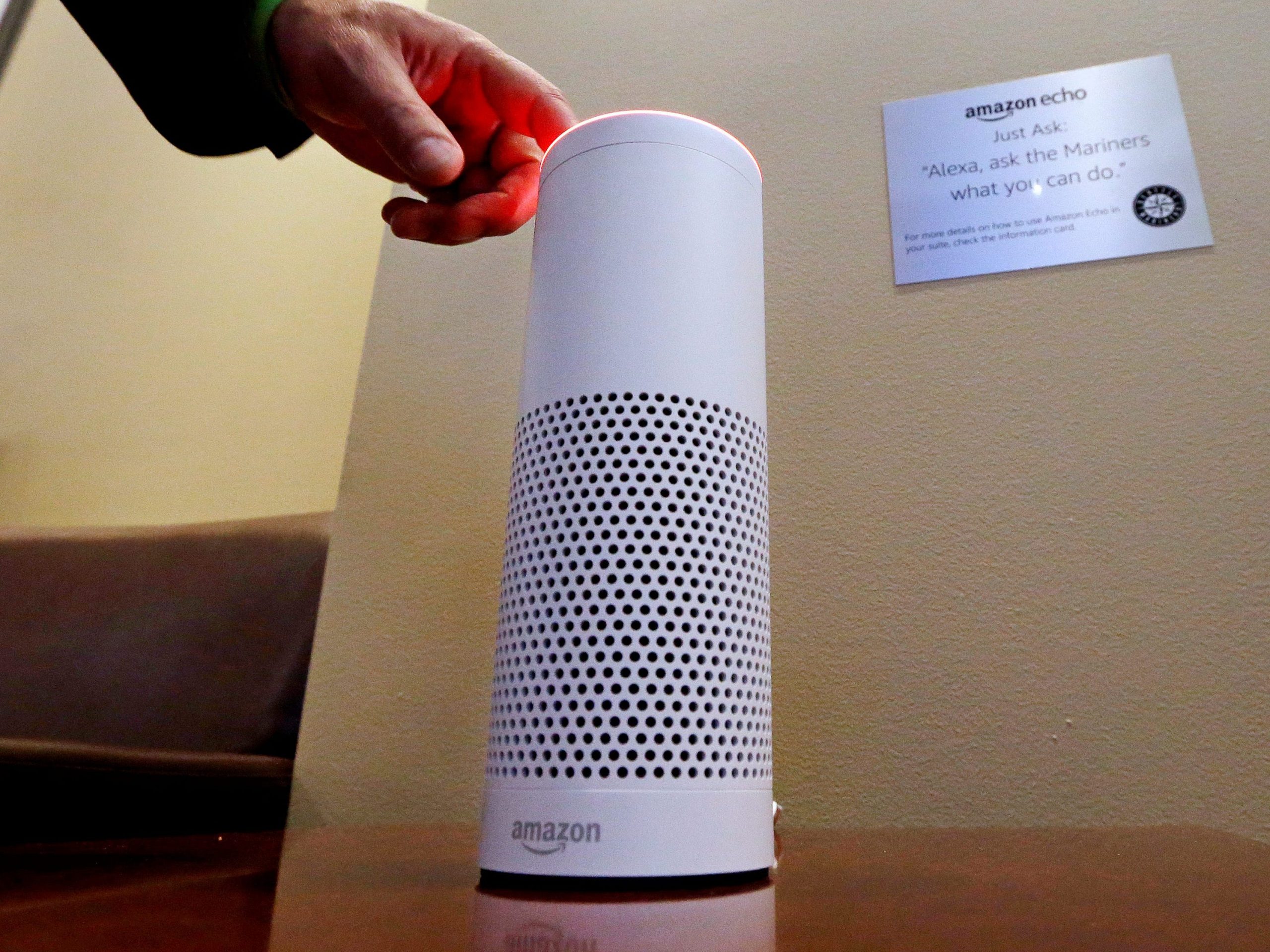 An Amazon Alexa Device