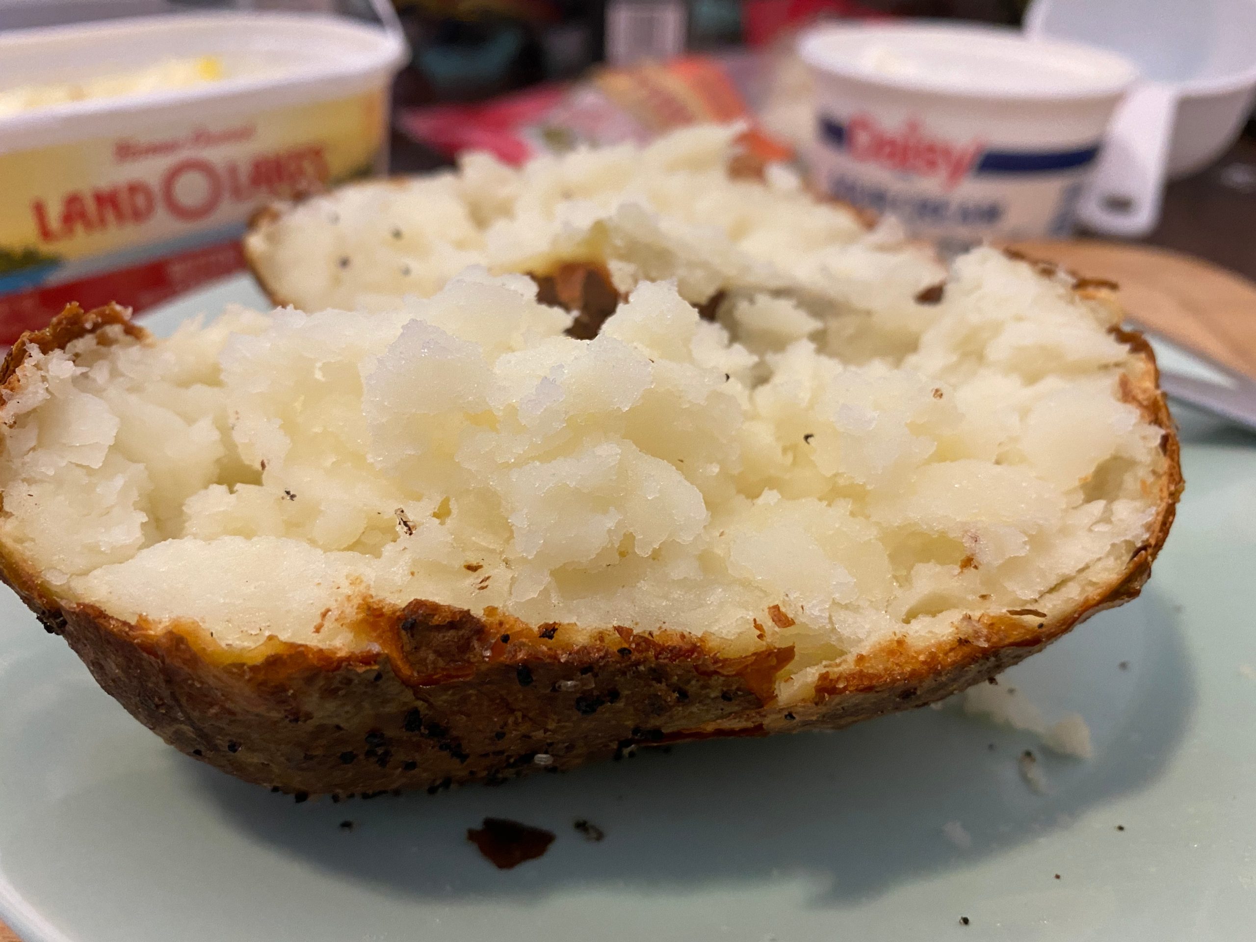 air fryer baked potato results.JPG