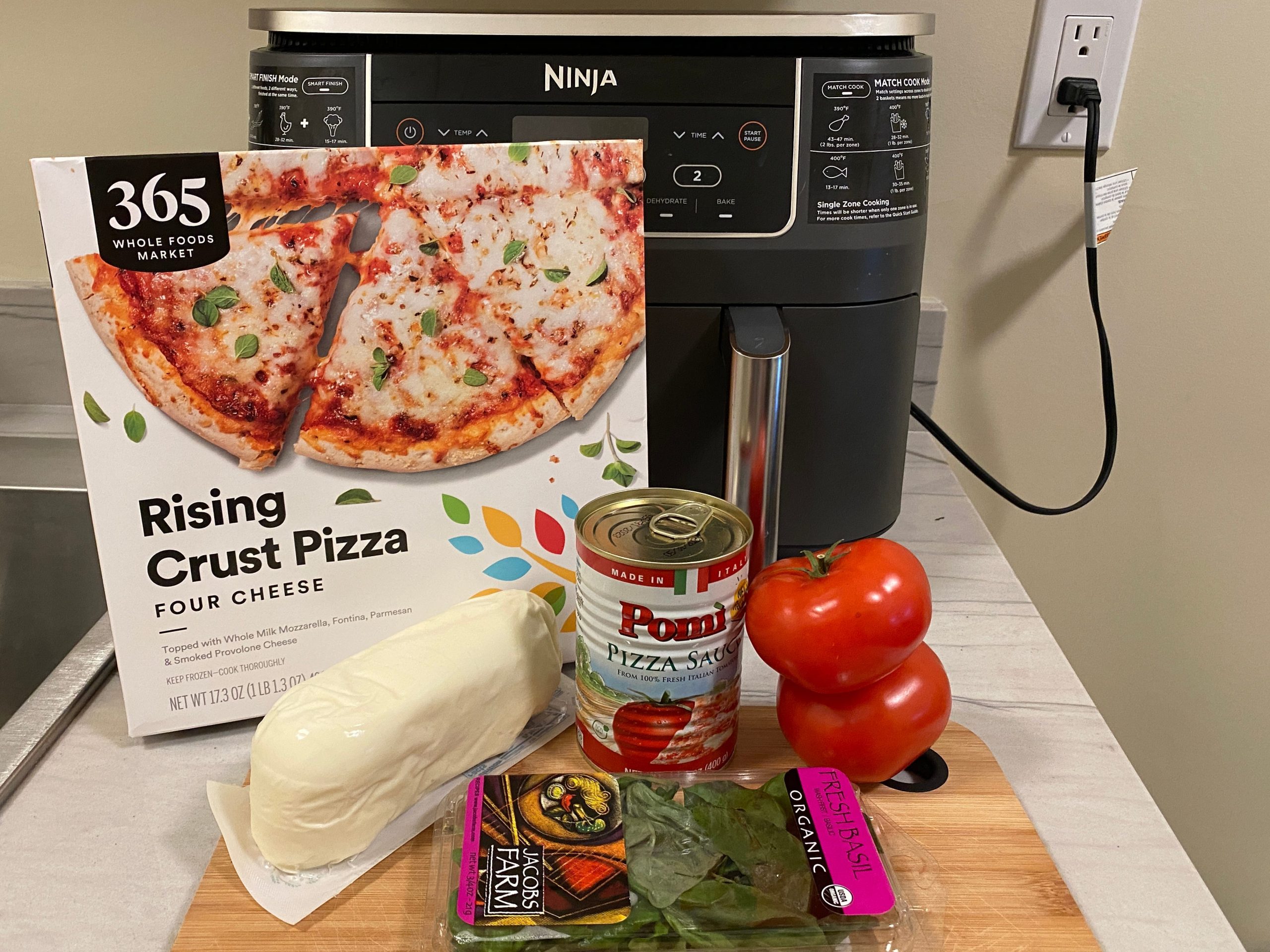 Ingredients for pizza