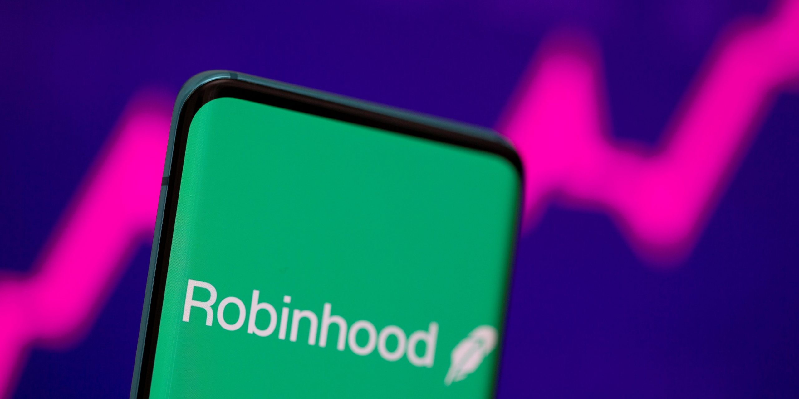 Robinhood logo stocks investing