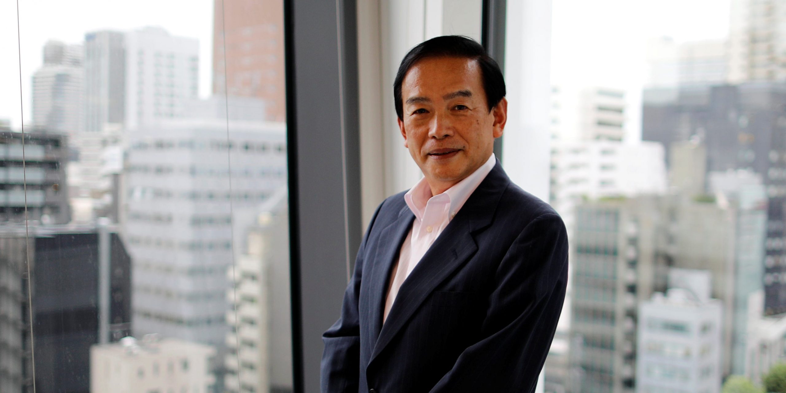 Japan's Government Pension Investment Fund (GPIF) President Masataka Miyazono poses for a photo during an interview with Reuters in Tokyo, Japan July 29, 2020. Picture taken July 29, 2020. REUTERS/Issei Kato