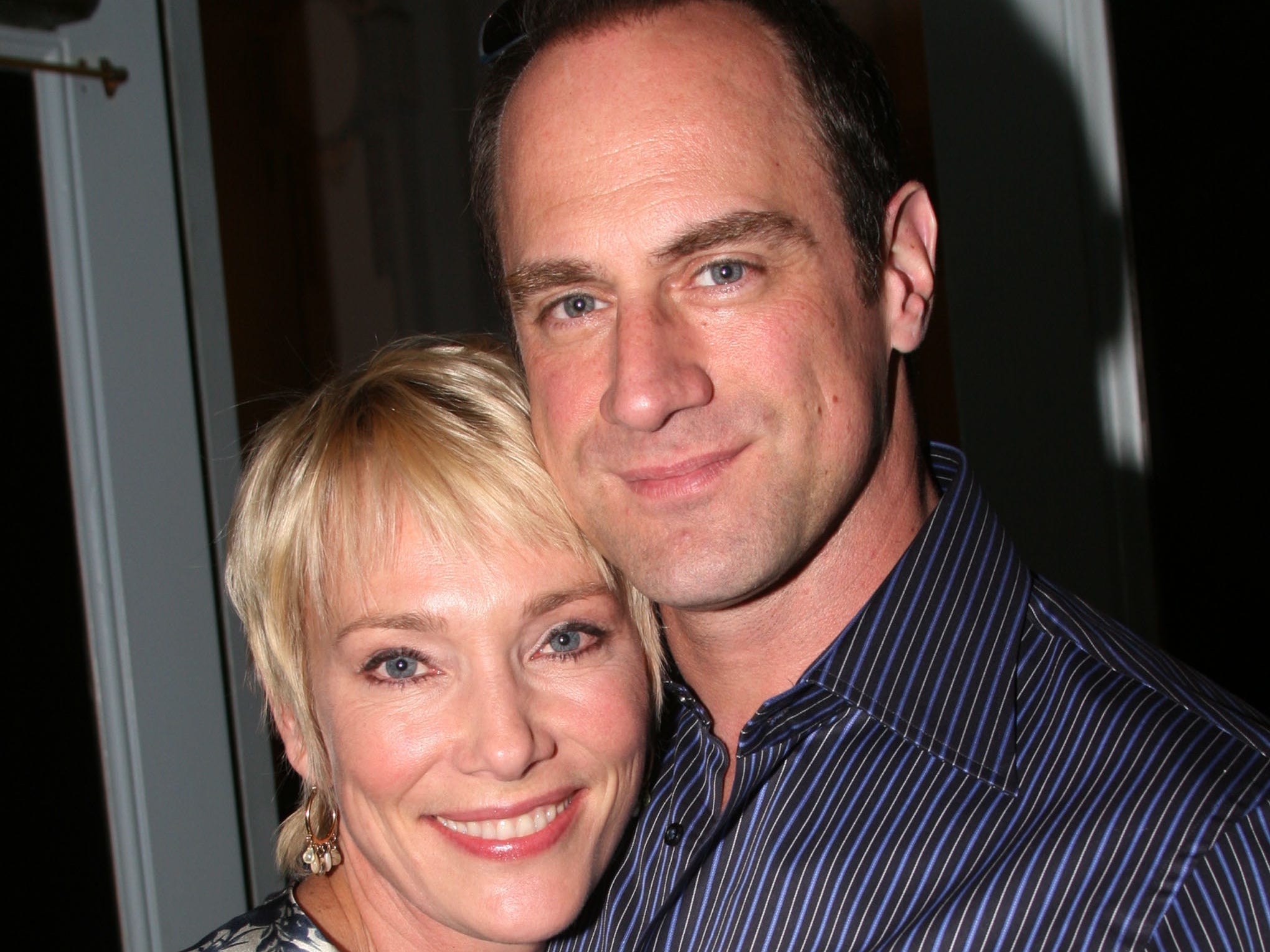 Christopher Meloni and wife Sherman Williams