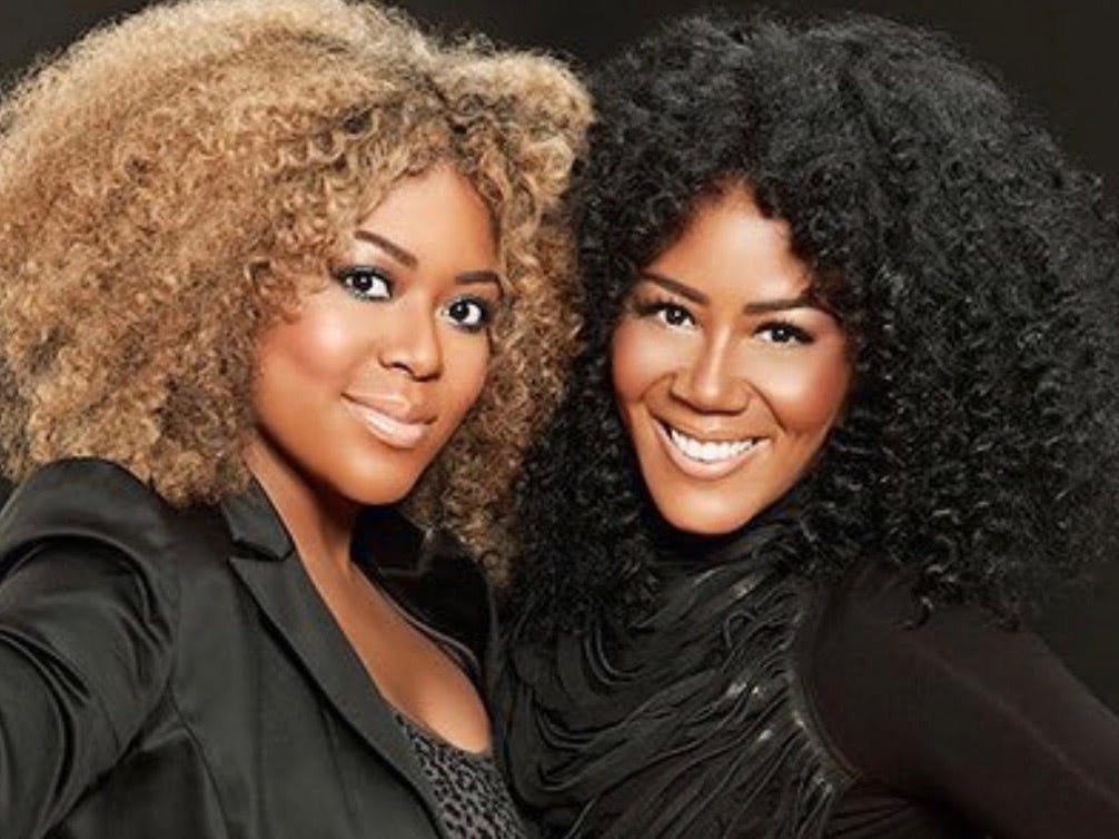 Miss Jessie's natural hair owners Miko and Titi Branch